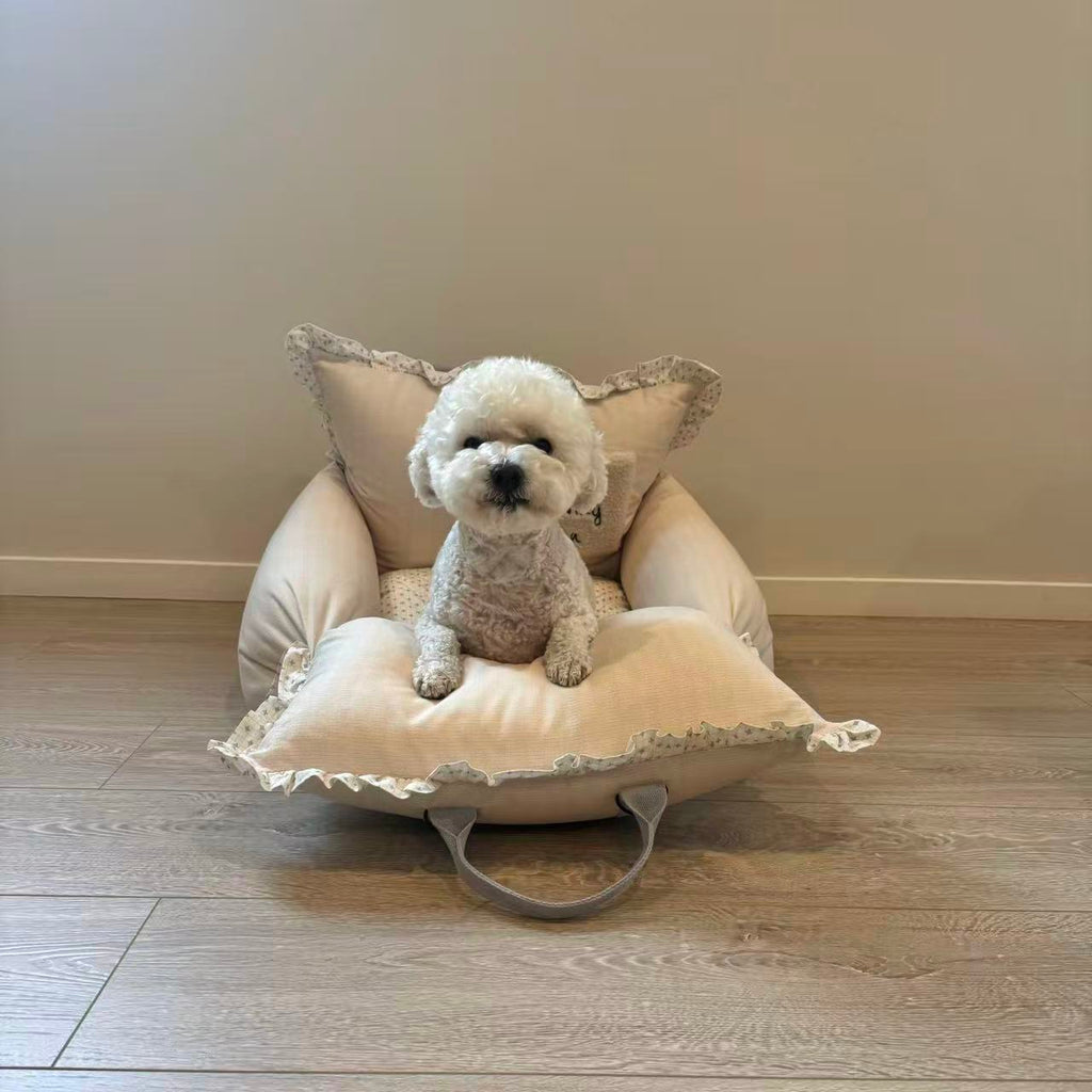 Cosy Star Dog Car Bed
