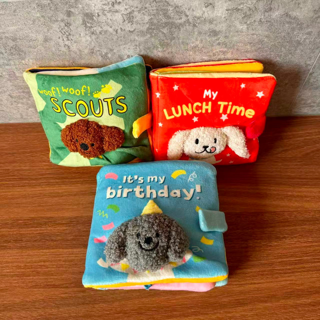 Interactive Snuffle Book Dog Toy