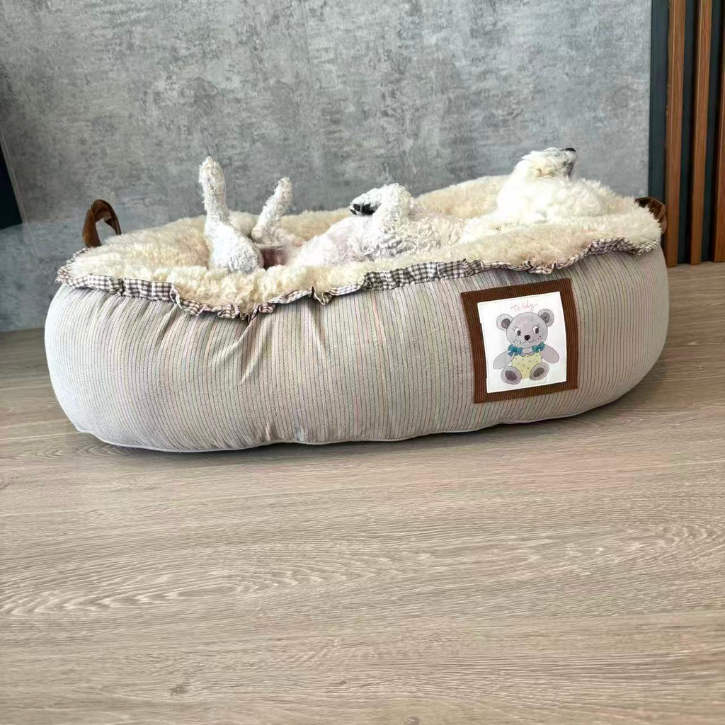 Cosy Plush Pet Bed